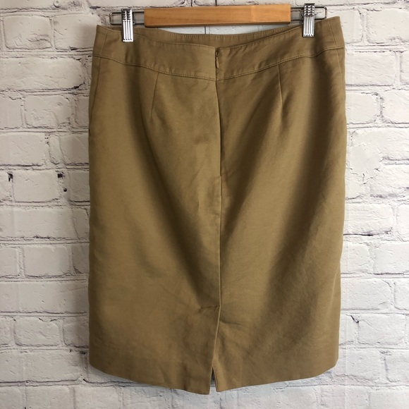 Merona Skirt Basic Stretch Pencil Lined Skirt 10 - Picture 2 of 7